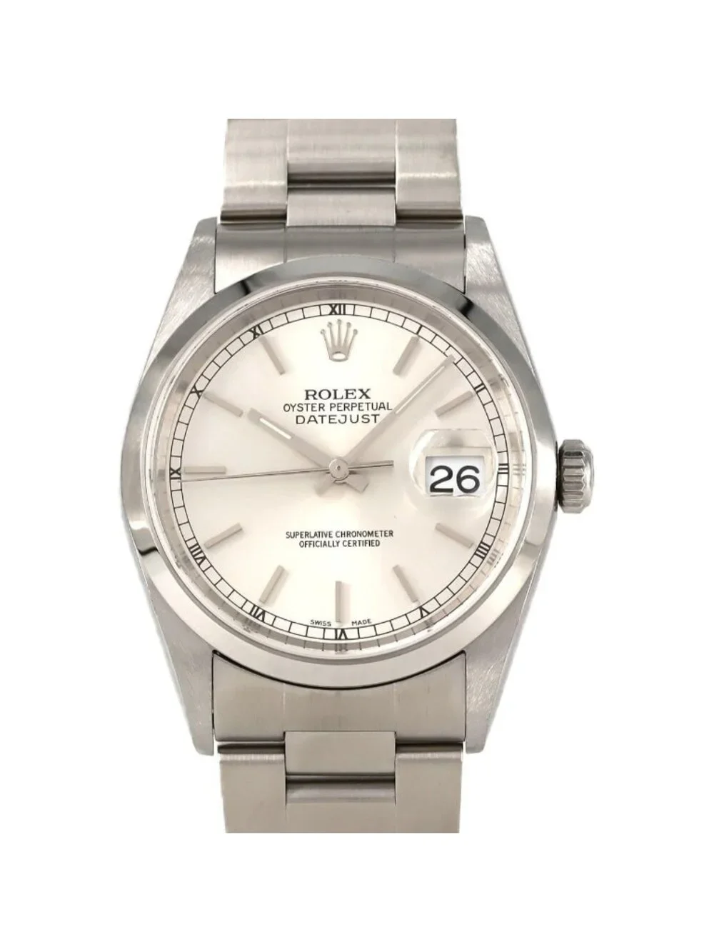 Rolex Datejust SS Automatic Winding P Number Watch